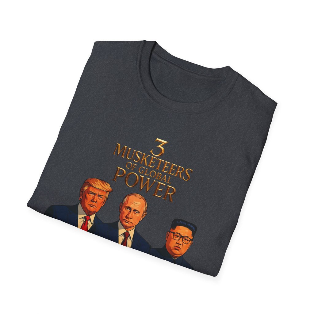 Funny Donald Trump Kim Putin T-Shirt Unique Unisex Softstyle Gift Men Woman Tee