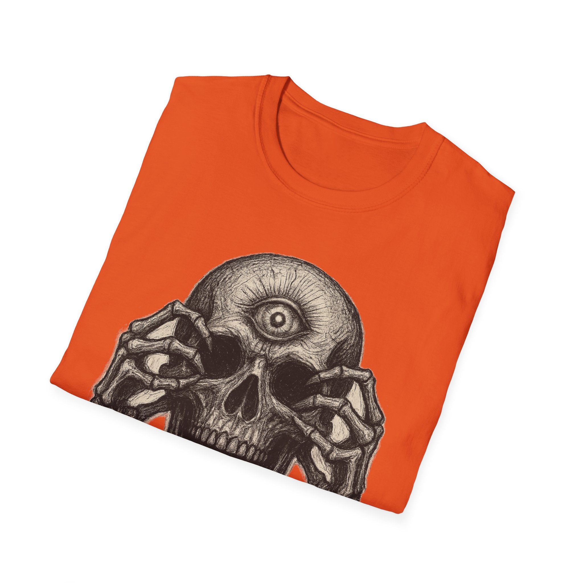 Mens Skull T-shirt Graphic Tees Skeleton Apparel Clothing Skulls Accessories Best Gift