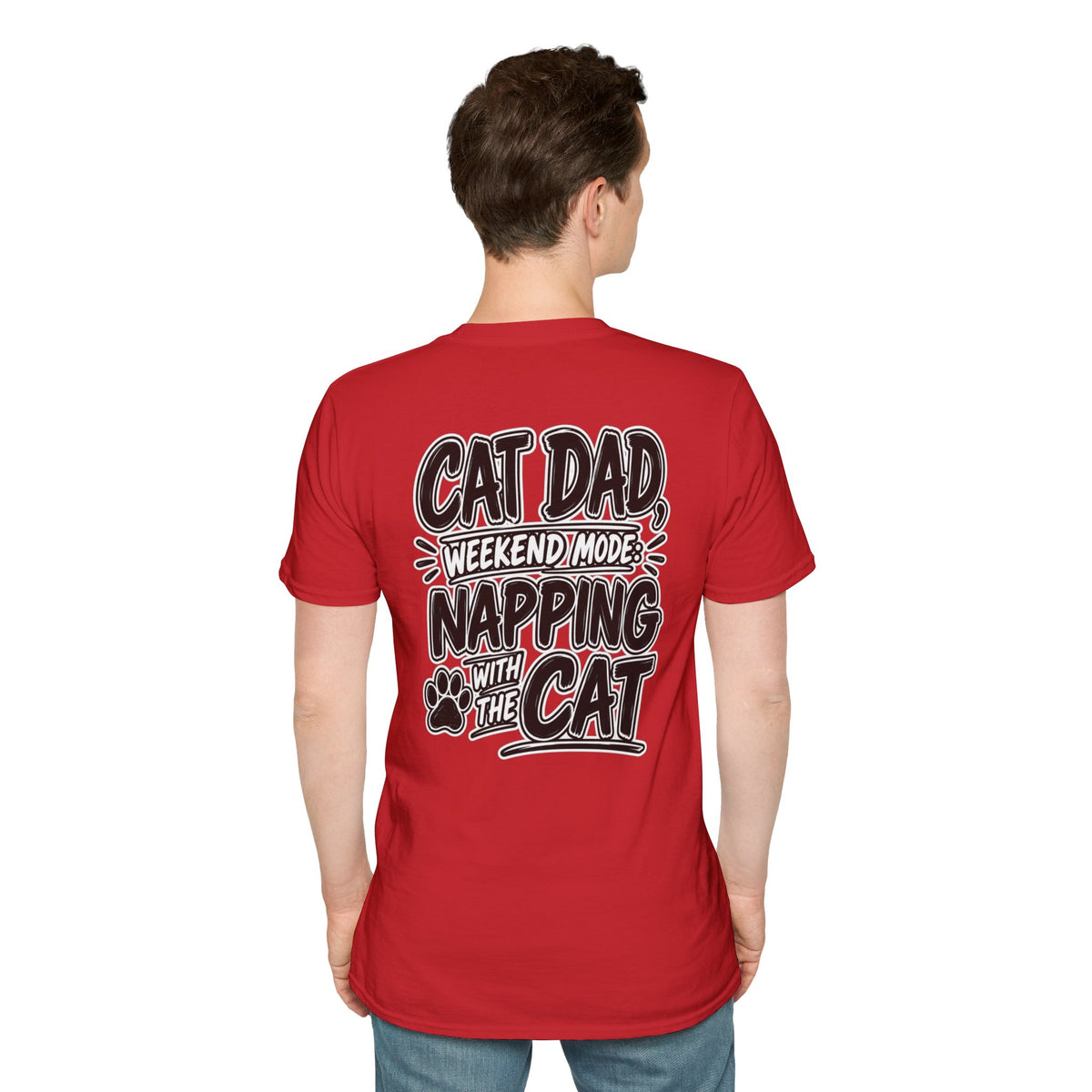Cat Dad Shirt Pet Lover Tshirt Funny Cat Lover Graphic Tee Dark Humor Tee Unique Gift Funny Tshirt