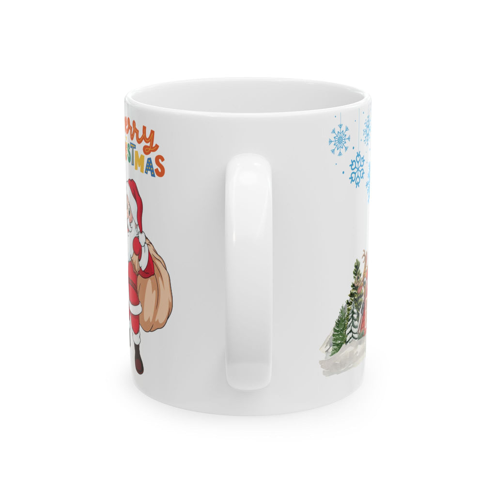 Funny Santa Claus Mug Christmas Vacation Coffee Mug Cute Unique Gift Moose Cup