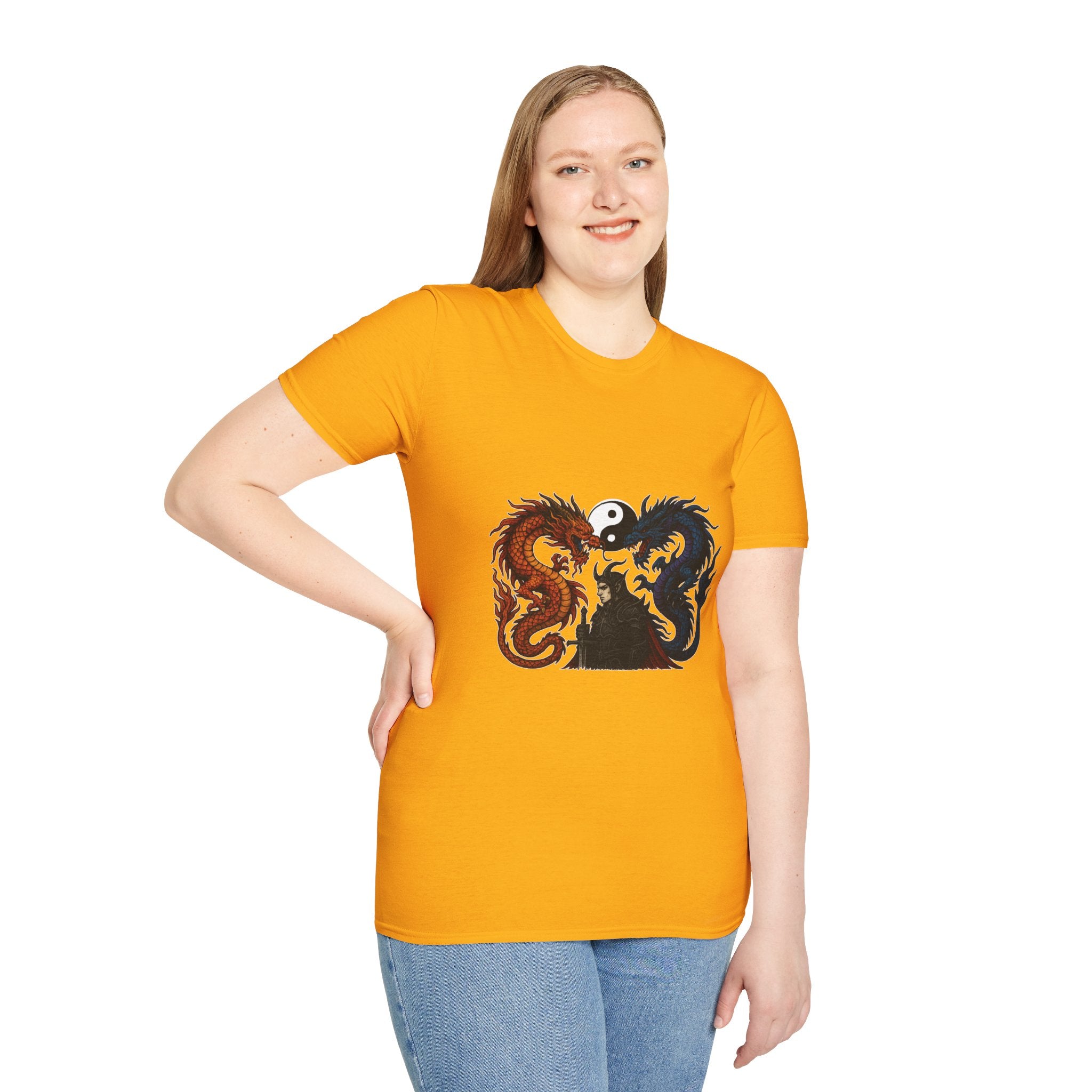 Dragon T-shirt Men Women Graphic Tee Clothing Apparel Chinese Dagon Symbol Gift