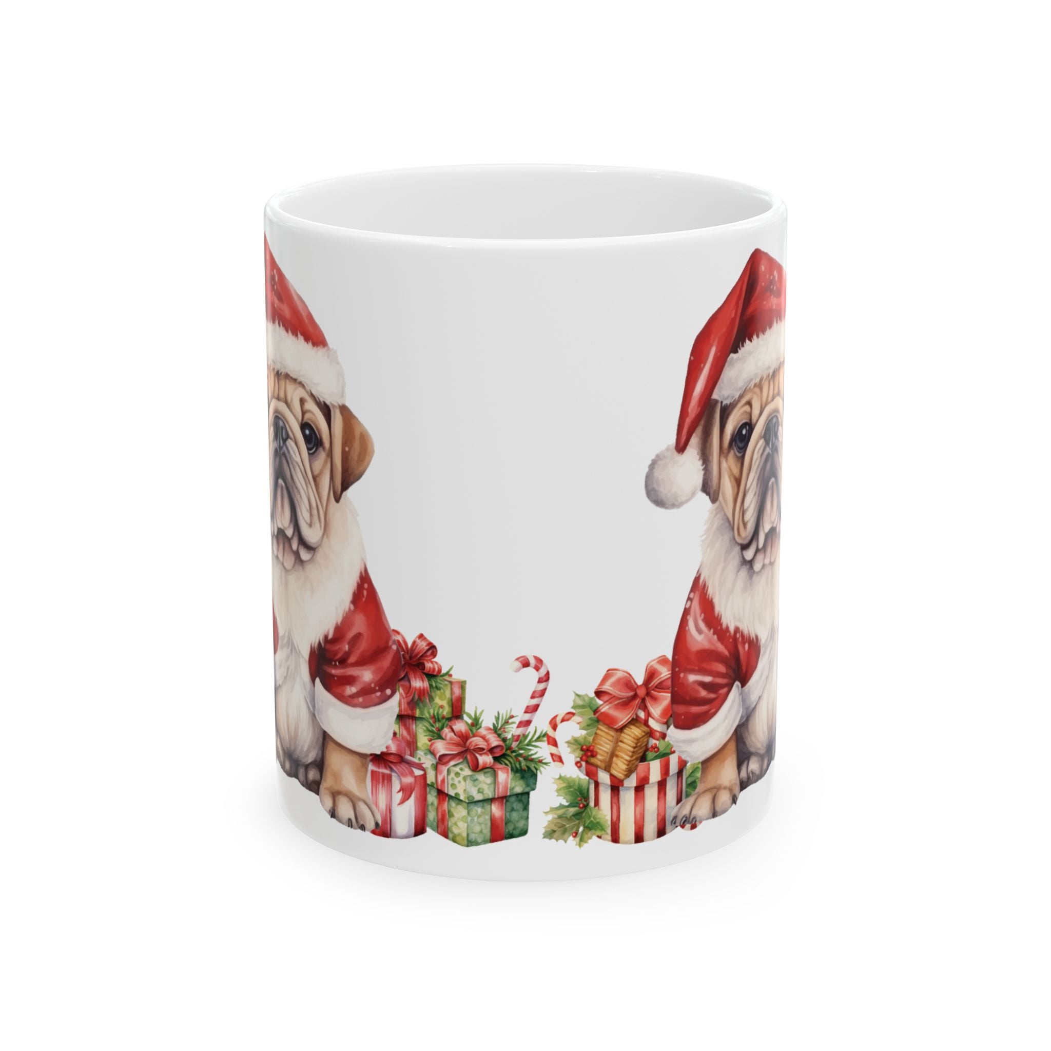 Christmas Mug Dog Mug Unique Shot Love Mug Funny Cute Coffee Cup Holiday Gift