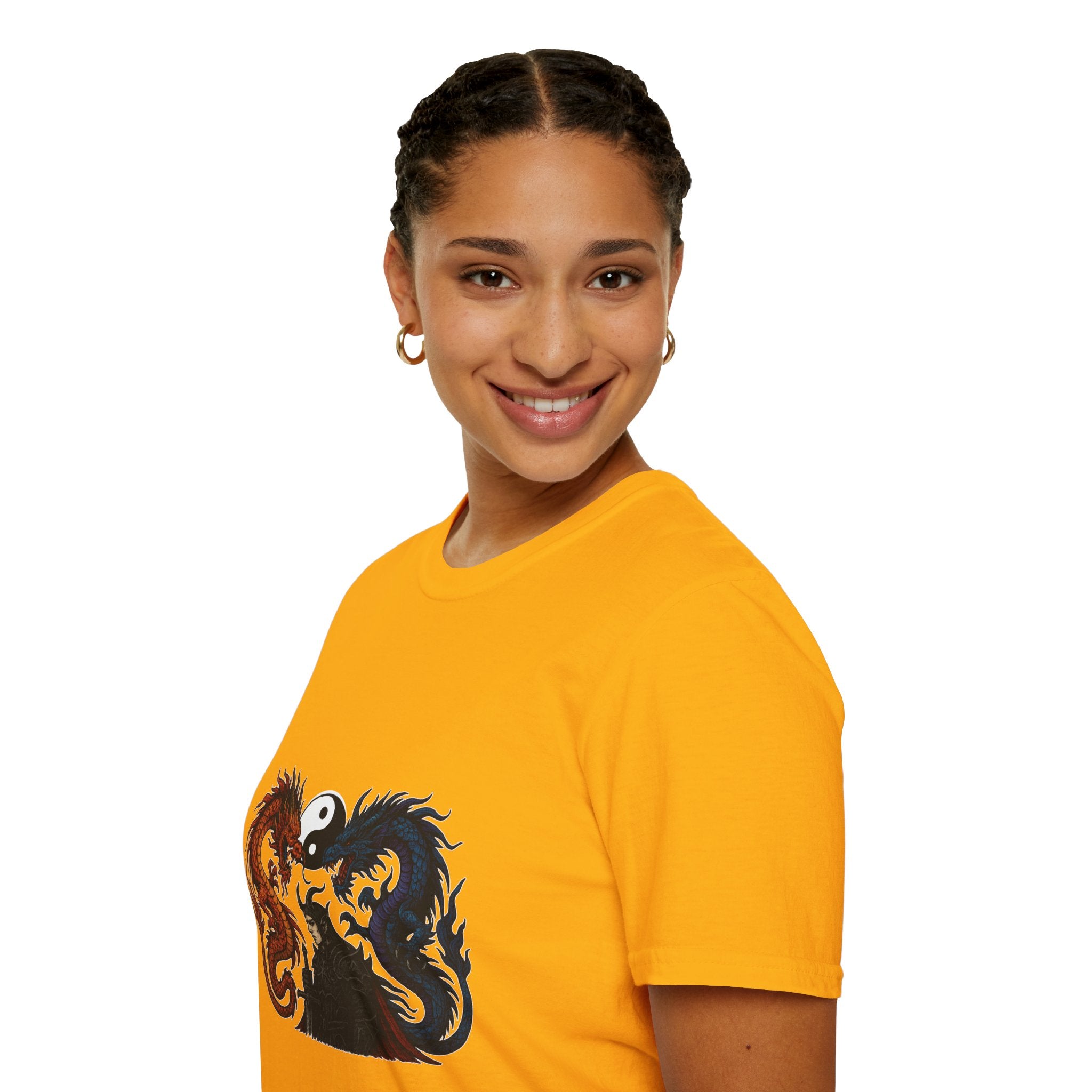 Dragon T-shirt Men Women Graphic Tee Clothing Apparel Chinese Dagon Symbol Gift