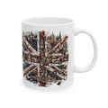 Great Britain Mug England Mug Tea Coffee Cup Ceramic Mug Unique Gift Travel Love 11oz