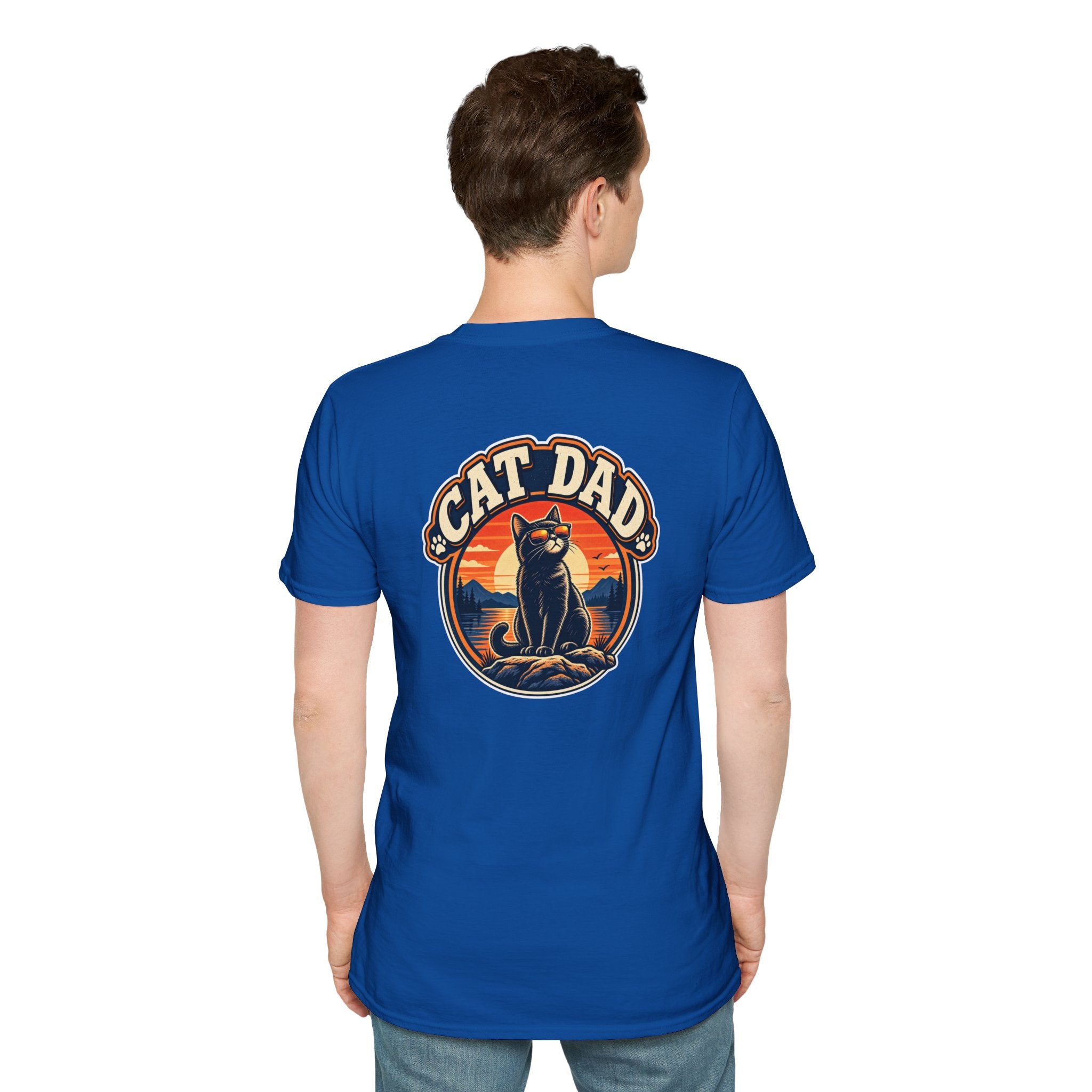 Cat Dad Shirt Pet Lover Tshirt Funny Cat Lover Graphic Tee Dark Humor Tee Unique Gift Funny Tshirt