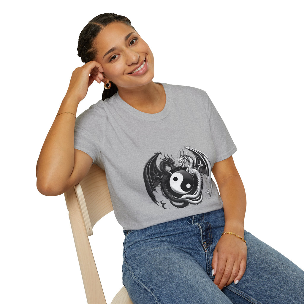 Dragon T-shirt Men Women Graphic Tee Clothing Apparel Chinese Dagon Symbol Gift