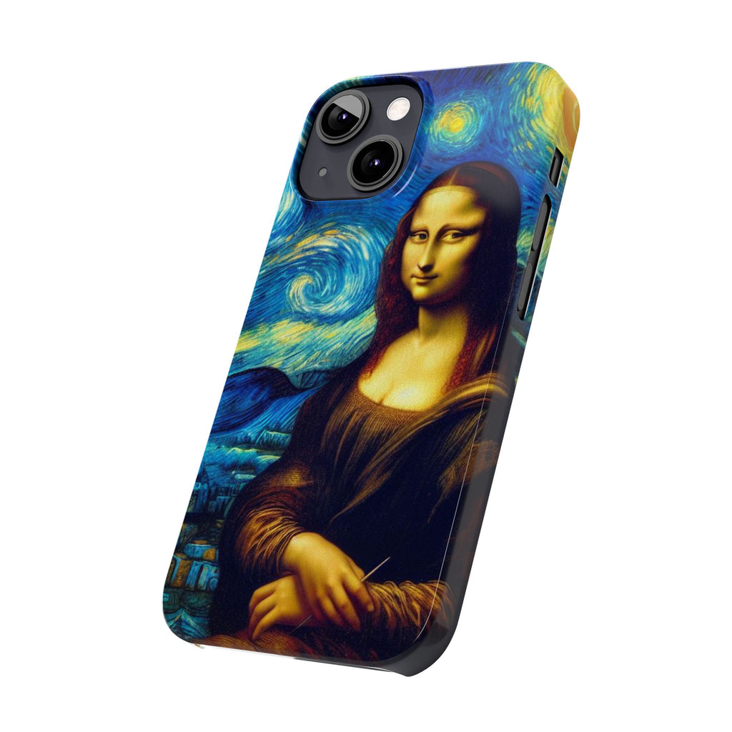 Funny Mona Lisa Phone Cases Van Gogh Starry Night Case Unique Gift iPhone 17 New