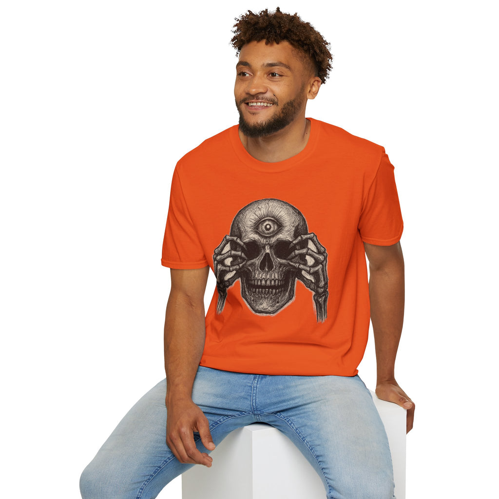 Mens Skull T-shirt Graphic Tees Skeleton Apparel Clothing Skulls Accessories Best Gift