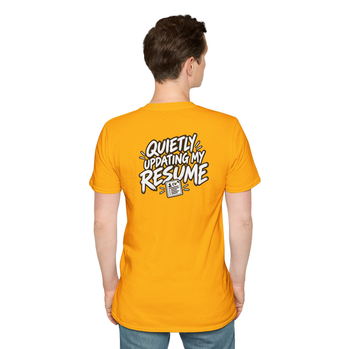 Funny Dark Humor Shirt Quietly Updating My Resume Funny Office Tee Unique Gift