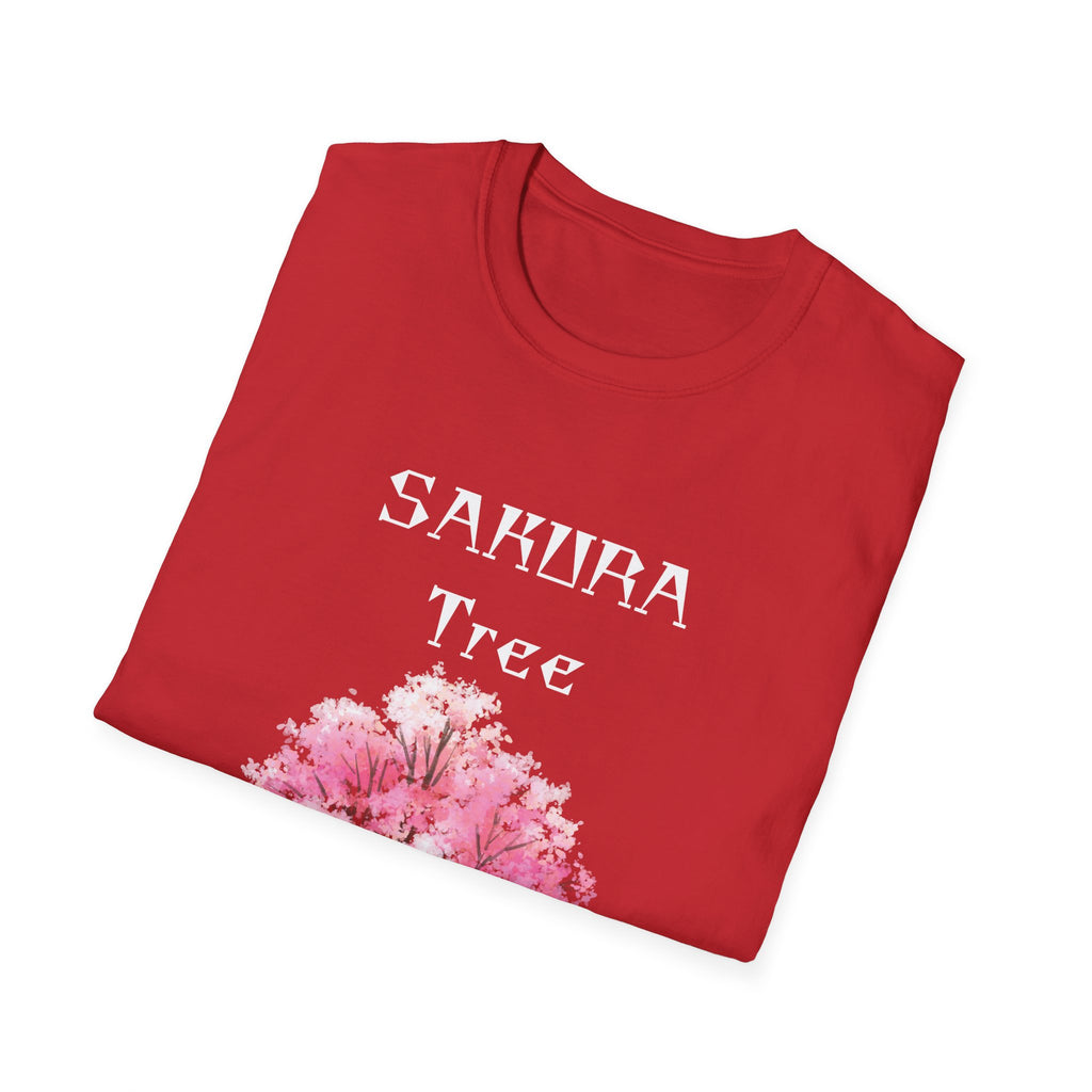 Sakura T-Shirt Japanese Art Shirt Unisex Softstyle Cherry Blossom Flower T-shirt
