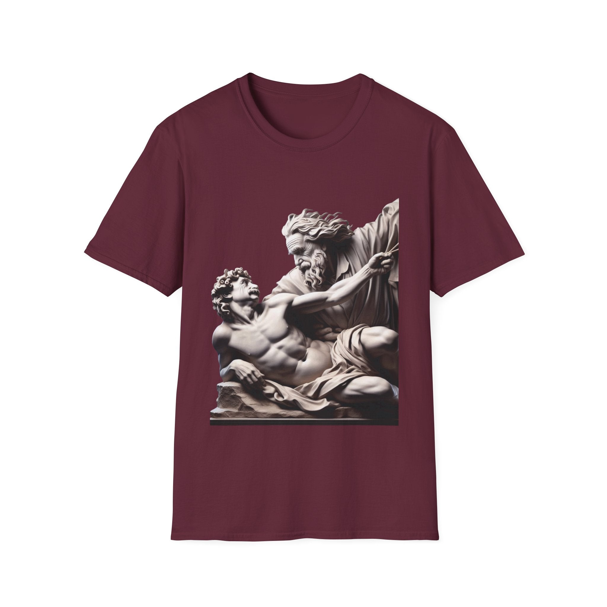 Funny Albert Einstein Unisex Softstyle T-Shirt Unique Gift Cotton T-shirt Art