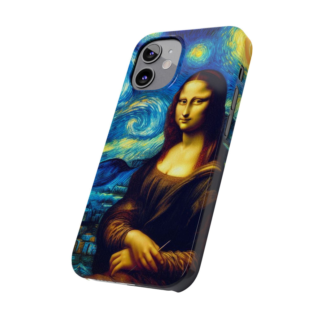 Funny Mona Lisa Phone Cases Van Gogh Starry Night Case Unique Gift iPhone 17 New