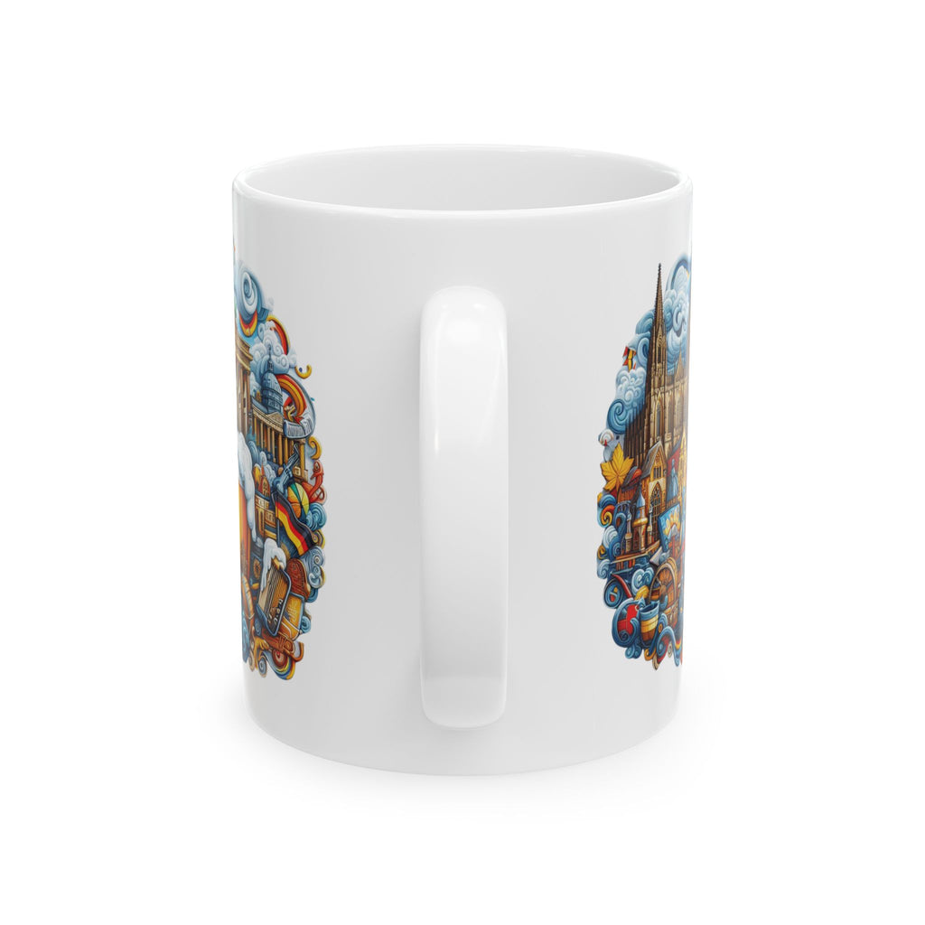 Germany Mug German Cultural Attributes Tea Coffee Cup Ceramic Mug Unique Gift