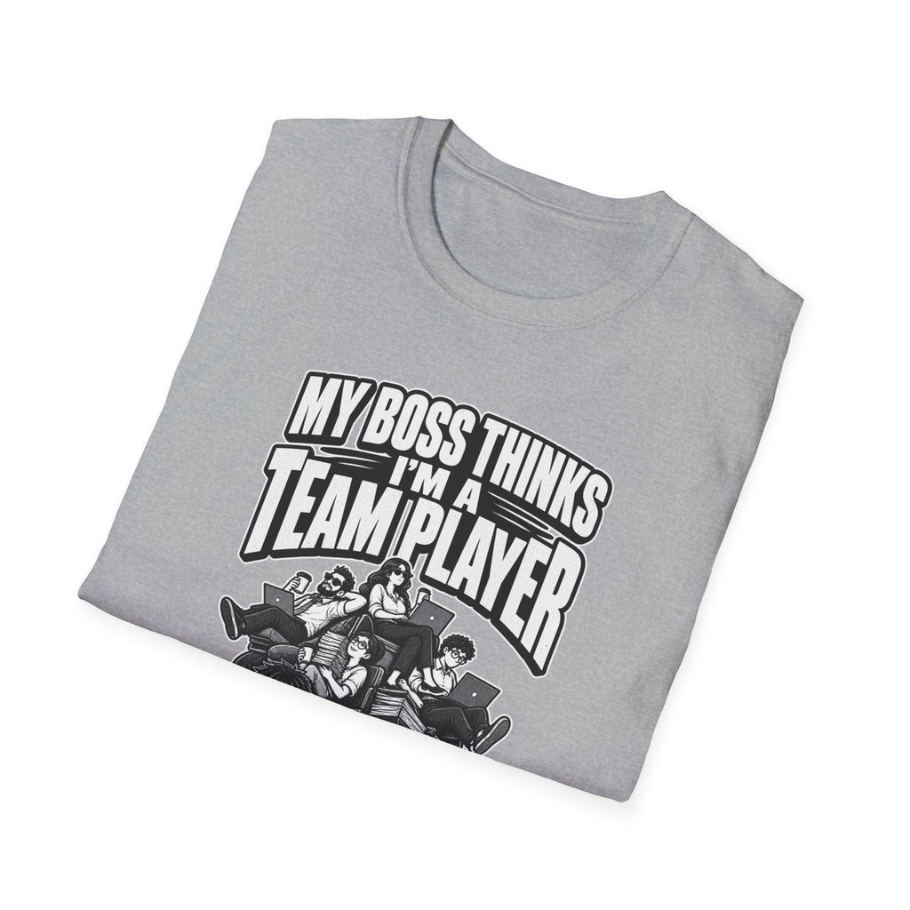 Funny Dark Humor Tshirt — Funny Office Tshirt Dark Humor Graphic Tee Unique Coworker Gift TEAM PLAYER Shirt