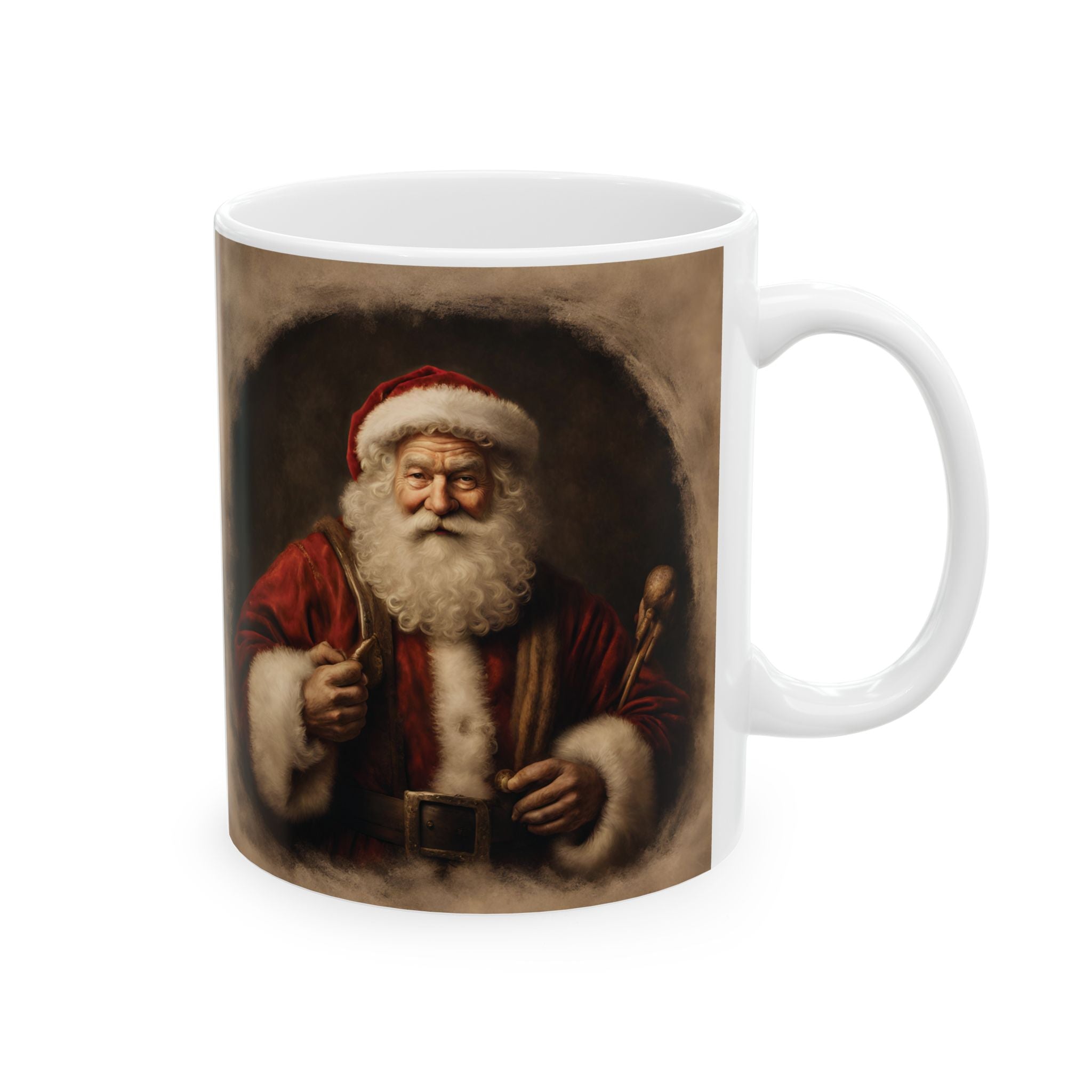 Christmas Mug Rembrandt Mug Art Paintings Mug Unique Funny Coffee Cup Santa Gift