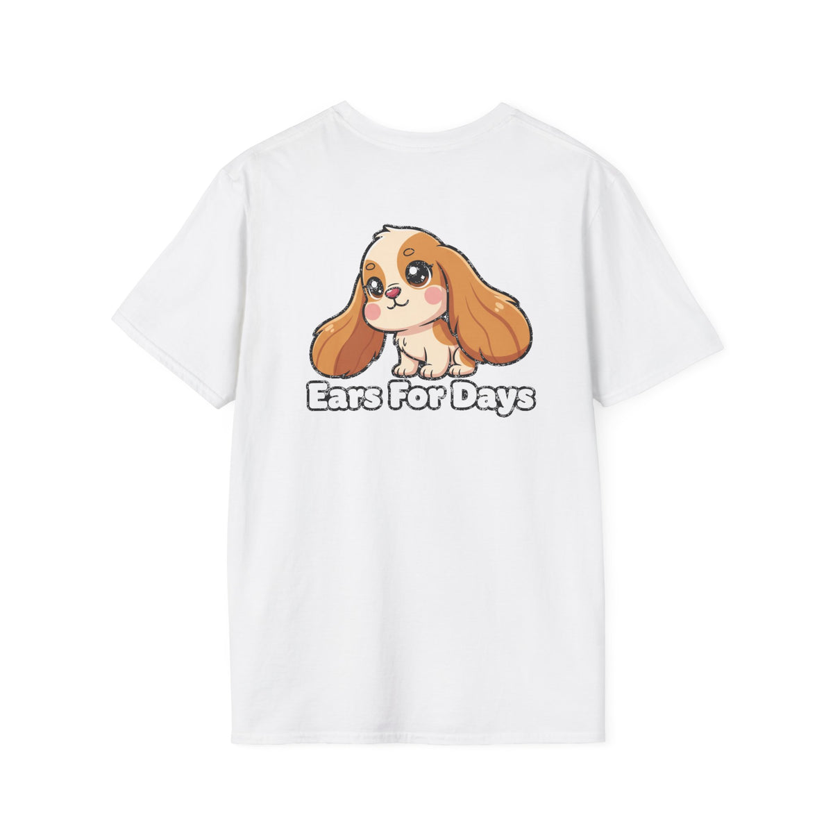 Cute Cocker Spaniel Shirt Ears For Days Funny Dog Lover Unisex Softstyle Tee Gift