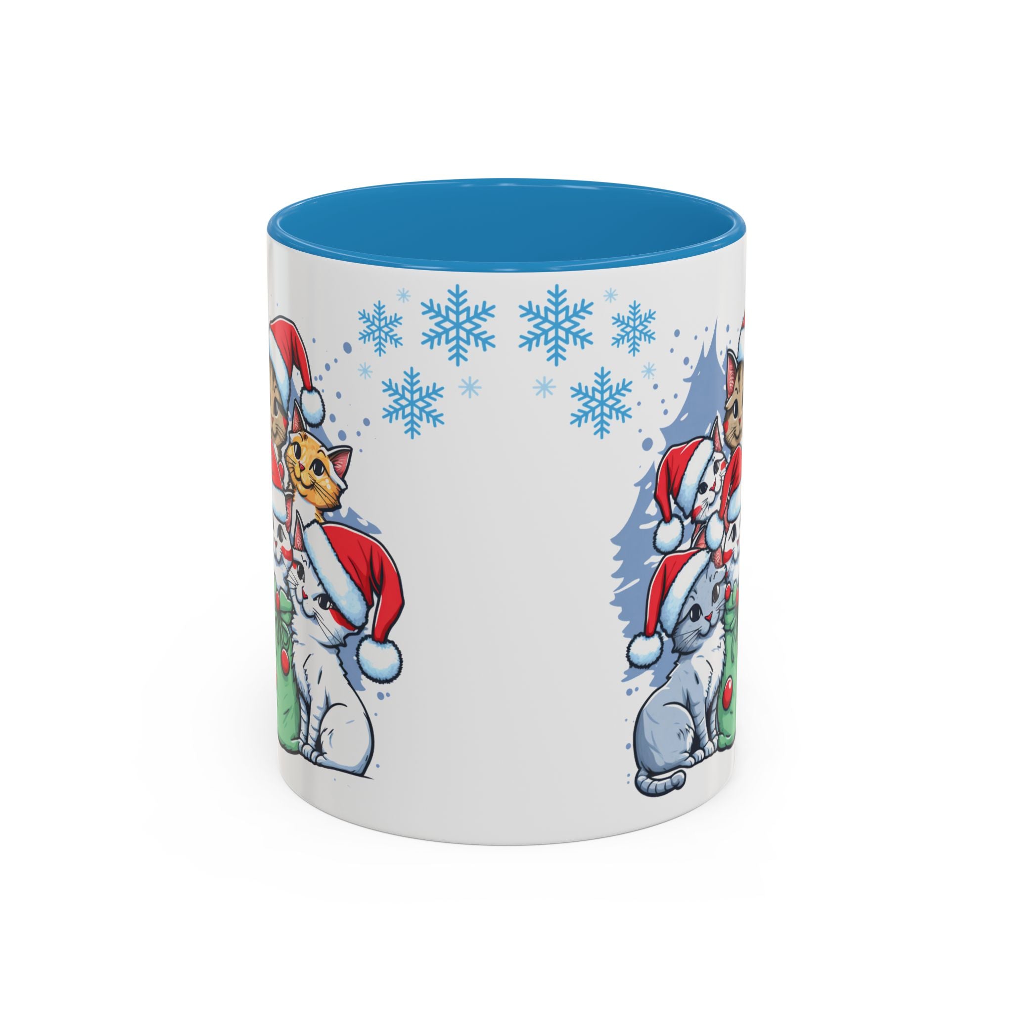 Christmas Ceramic Mug Cat Best Gift Holiday Festive Cup Christmas Gift Cute Kids