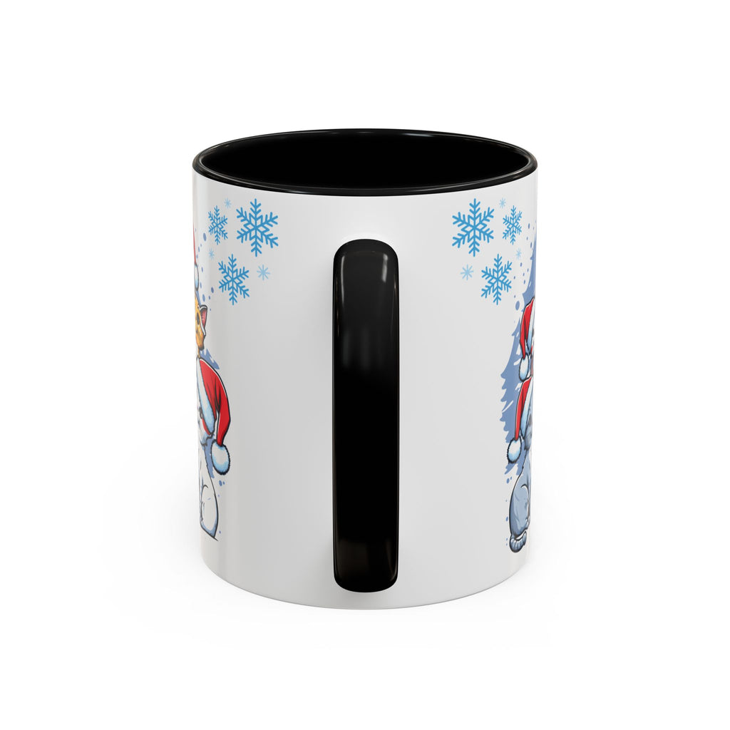 Christmas Ceramic Mug Cat Best Gift Holiday Festive Cup Christmas Gift Cute Kids
