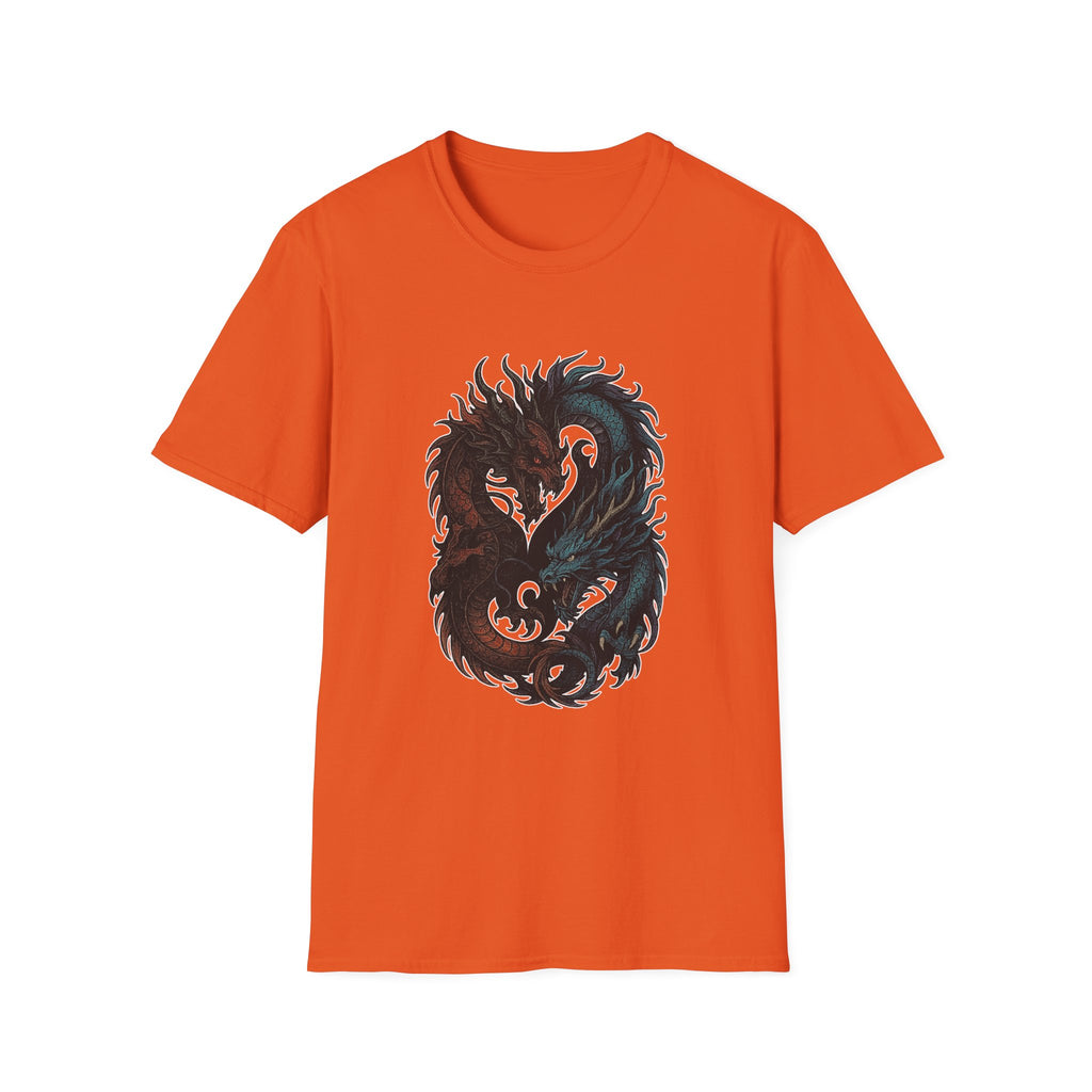 Dragon T-shirt Men Women Graphic Tee Clothing Apparel Chinese Dagon Symbol Gift