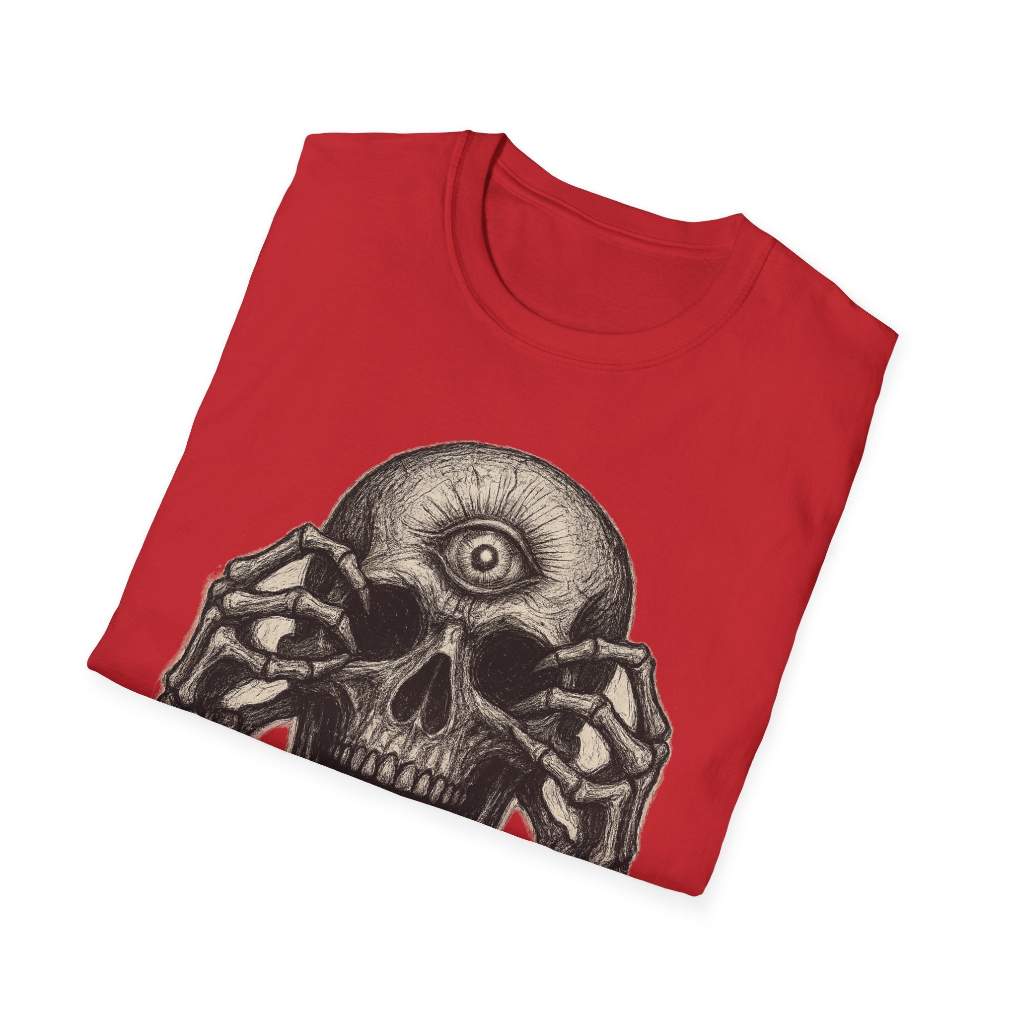 Mens Skull T-shirt Graphic Tees Skeleton Apparel Clothing Skulls Accessories Best Gift