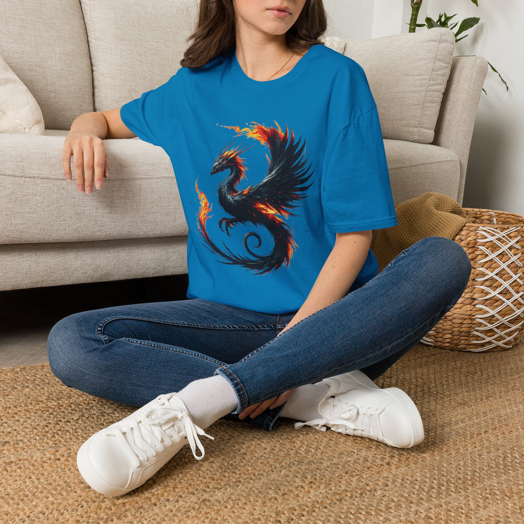 Dragon T-shirt Mens Graphic Tee Clothing Apparel Chinese Symbol Unisex Softstyle Unique Tshirt Best Gift