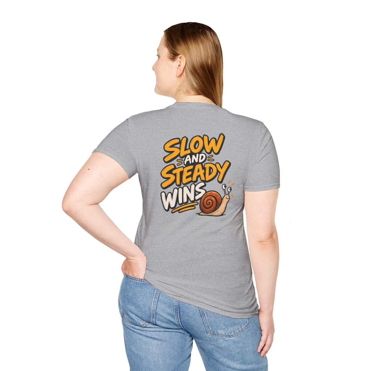 Funny Dark Humor Shirt Slow and Steady wins Funny Office Tee Unique Gift