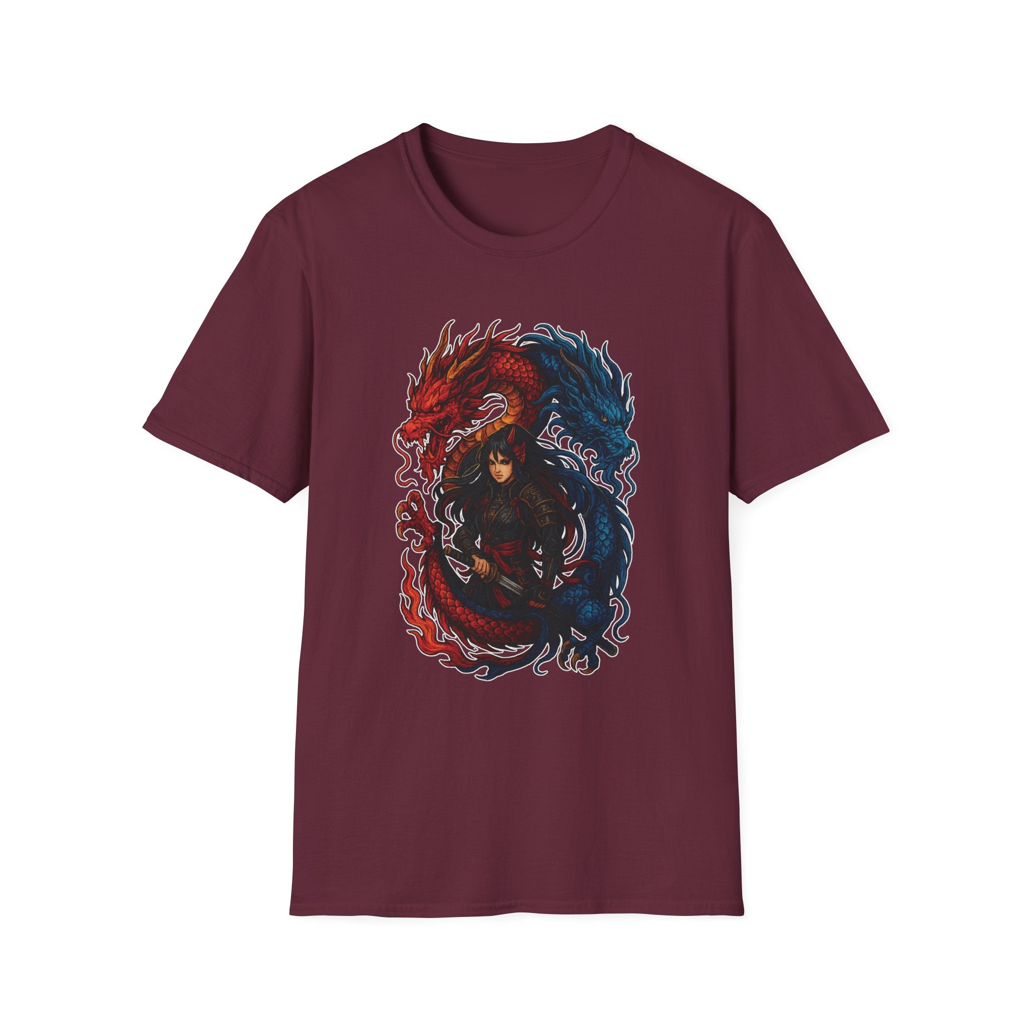 Dragon T-shirt Men Women Graphic Tee Clothing Apparel Chinese Dagon Symbol Gift