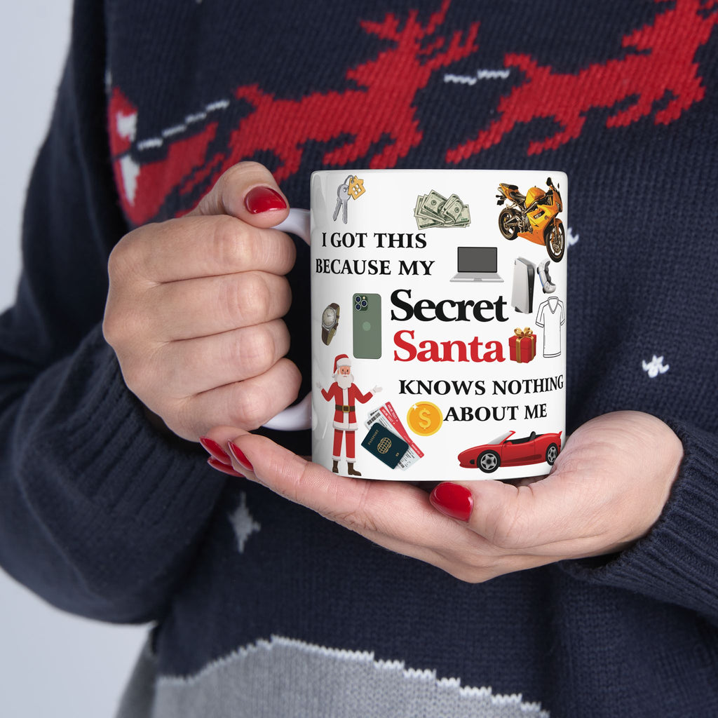 Secret Santa Gift Mug Office Christmas Mugs Funny Gift I Got This Xmas Cup Men 2027