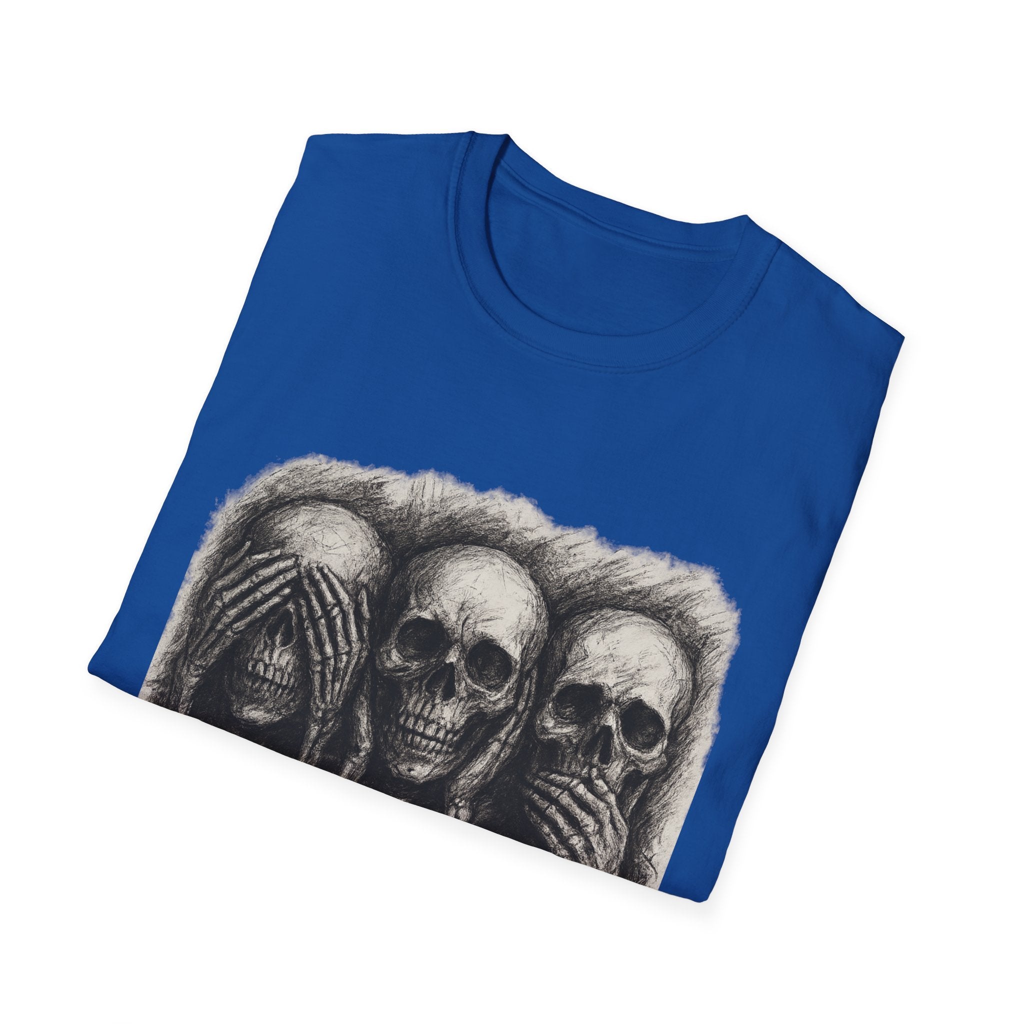 Mens Skull T-shirt Graphic Tees Skeleton Apparel Clothing Skulls Accessories Best Gift