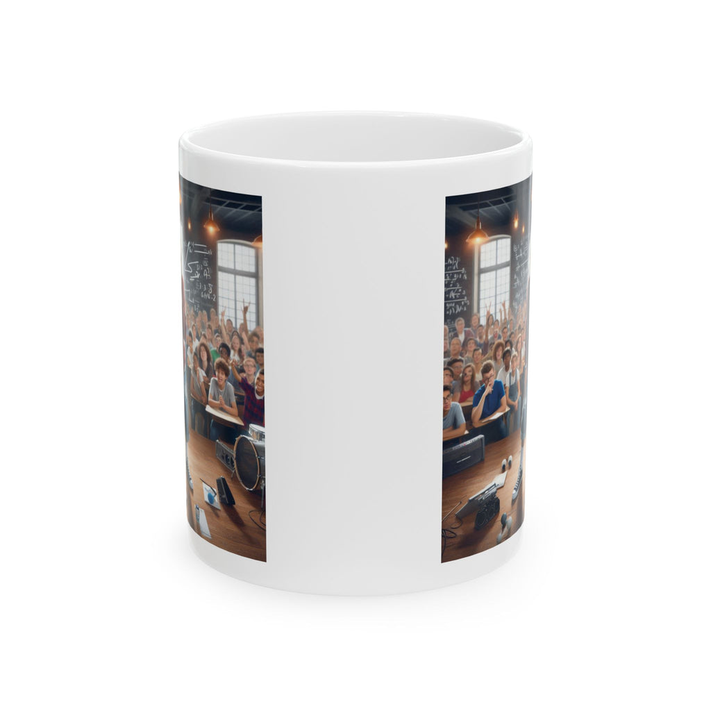 Funny Einstein Mug as a Rapper Tea Coffee Cup Unique Gift Cute Ceramic Mug 11oz