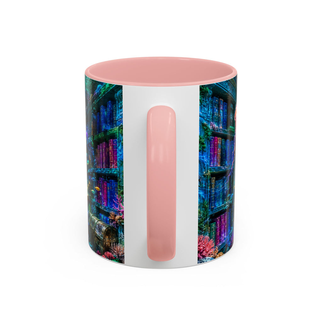 3D Library Bookshelf Mug Ceramic Book Lovers Coffee Mug Gifts Funny Accent Cup