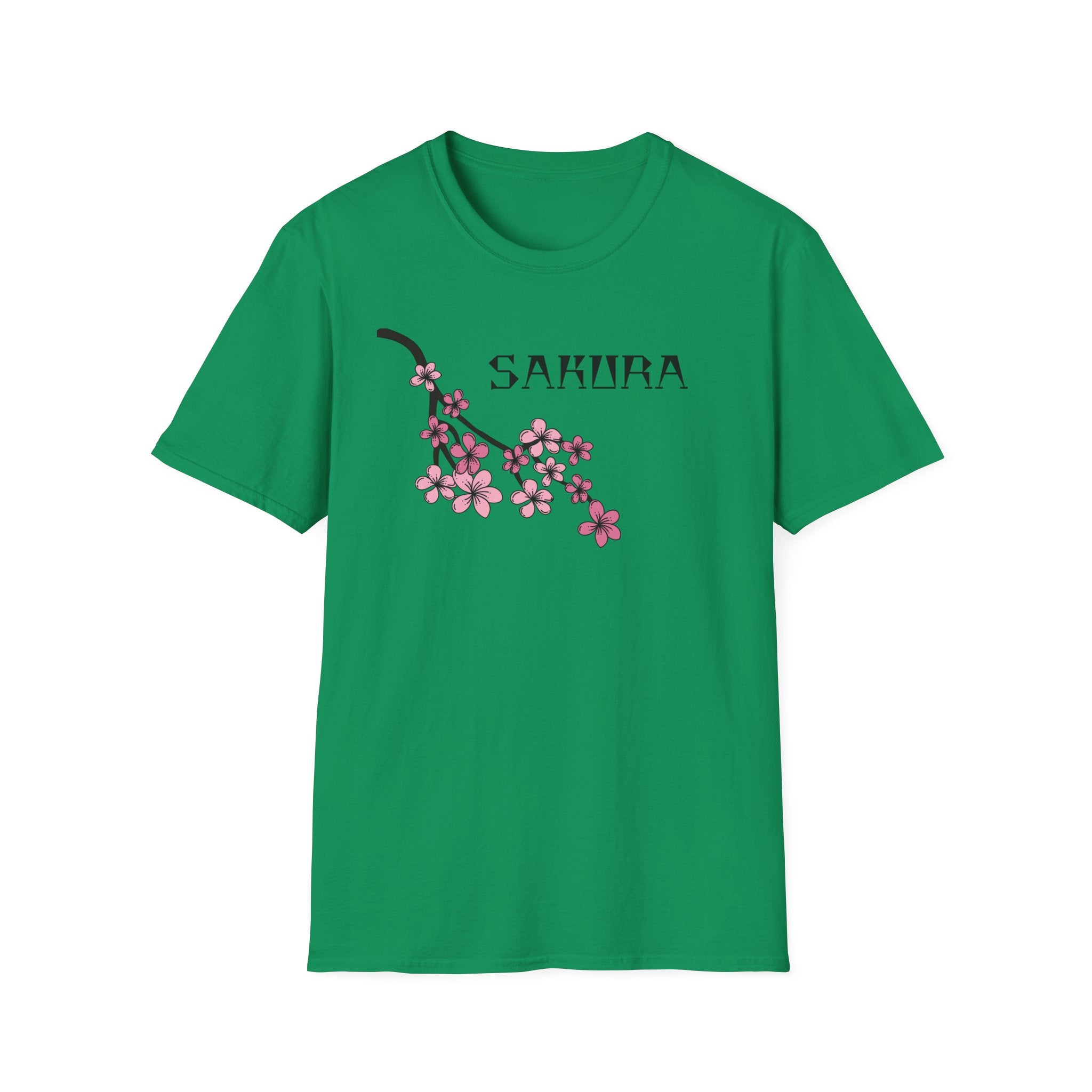Sakura T-Shirt Japanese Art Shirt Unisex Softstyle Cherry Blossom Flower T-shirt