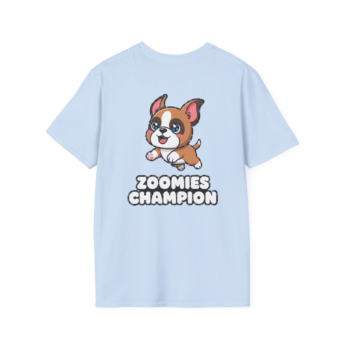 Cute Boxer Shirt Zoomies Champion Funny Dog Lover Unisex Softstyle Tee Gift