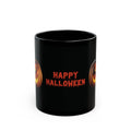 Happy Halloween Angry Pumpkin Spooky Black Coffee Tea Mug Best Gift New 11oz