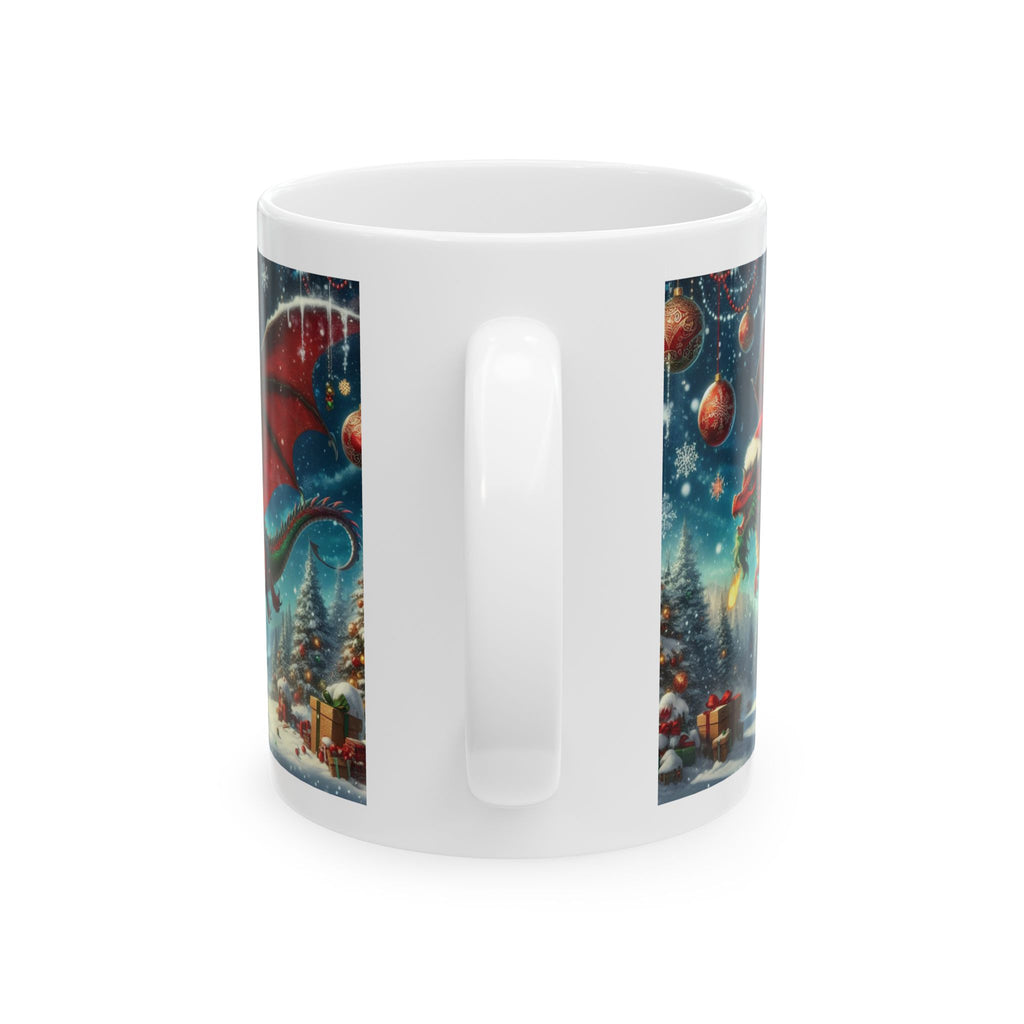 Christmas Mug Dragon Mug Santa Funny Coffee Tea Ceramic Cup New Year 2027 Gift