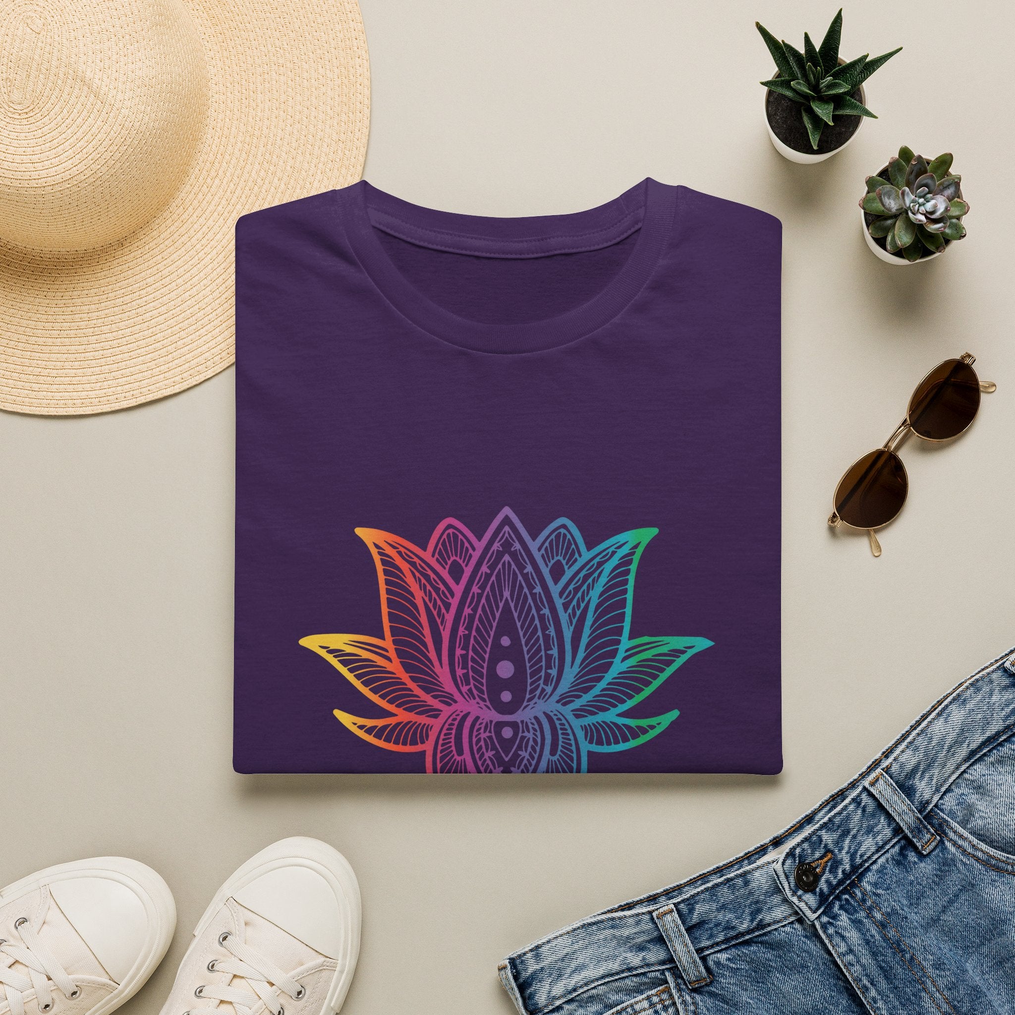 Hasu Japanese Art Shirt Unisex Softstyle Lotus Flower T-shirt Japan Flower Gift