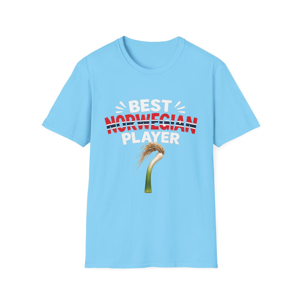 Funny Erling Haaland Tshirt Norway Football Player Unisex Softstyle T-Shirt Usa Soccer