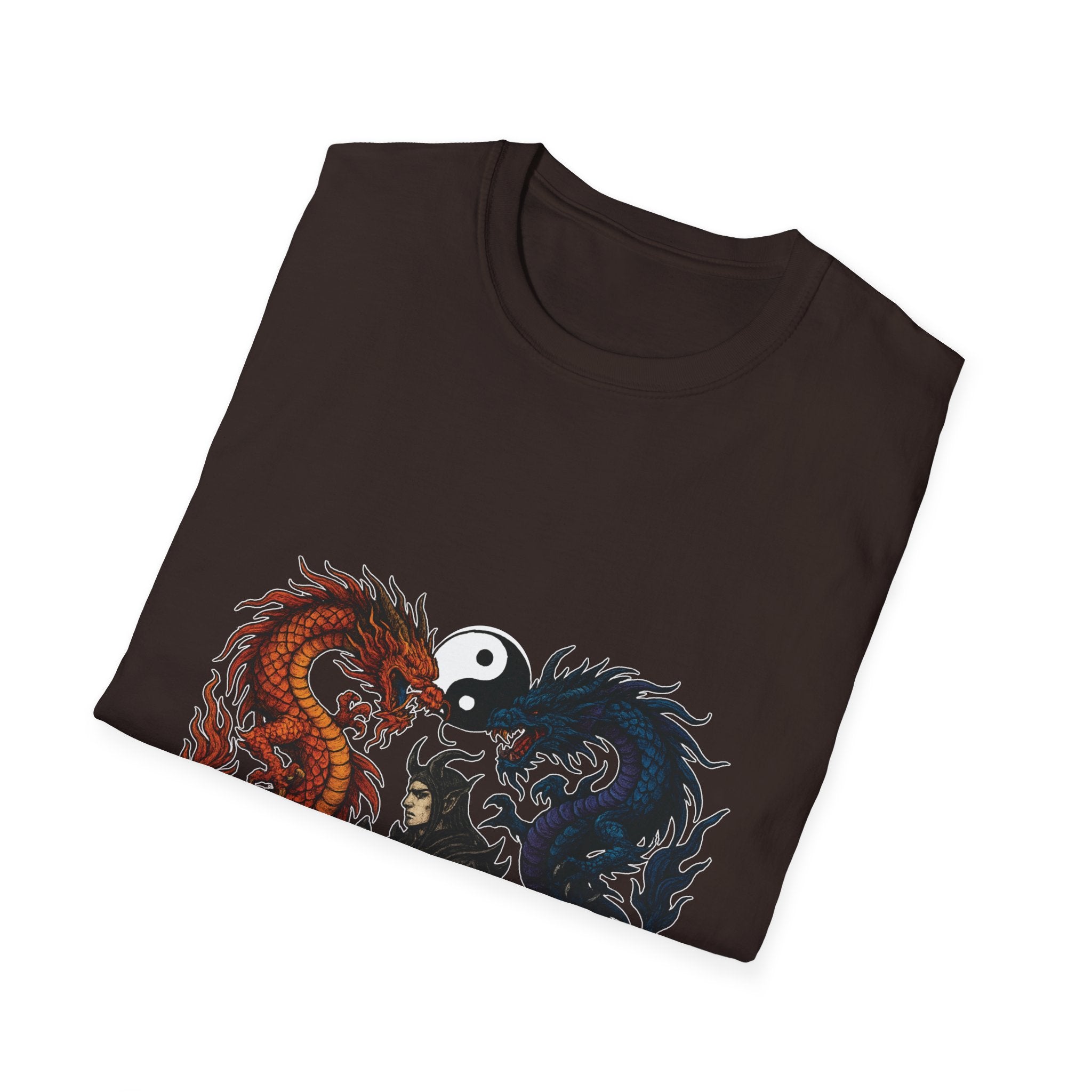 Dragon T-shirt Men Women Graphic Tee Clothing Apparel Chinese Dagon Symbol Gift