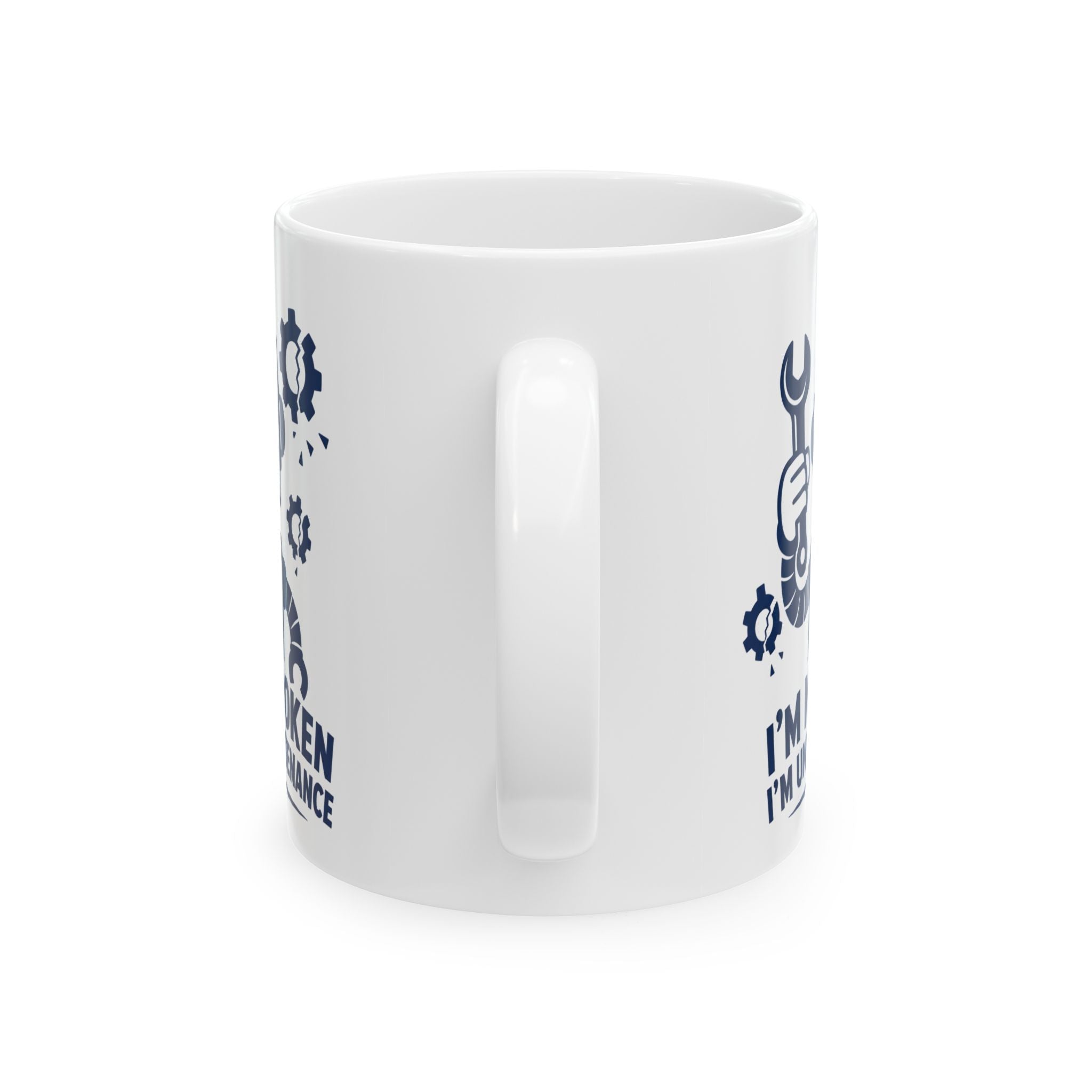 Funny AI Robot Mug Programmer Coding Humor Software Engineer Gift 11oz Coffee Cup Best Gift Coworkers Office
