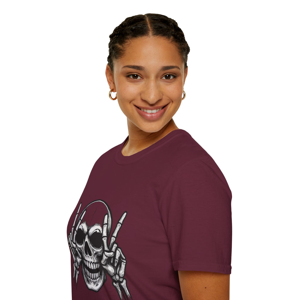 Mens Skull T-shirt Graphic Tees Skeleton Apparel Clothing Skulls Accessories Best Gift