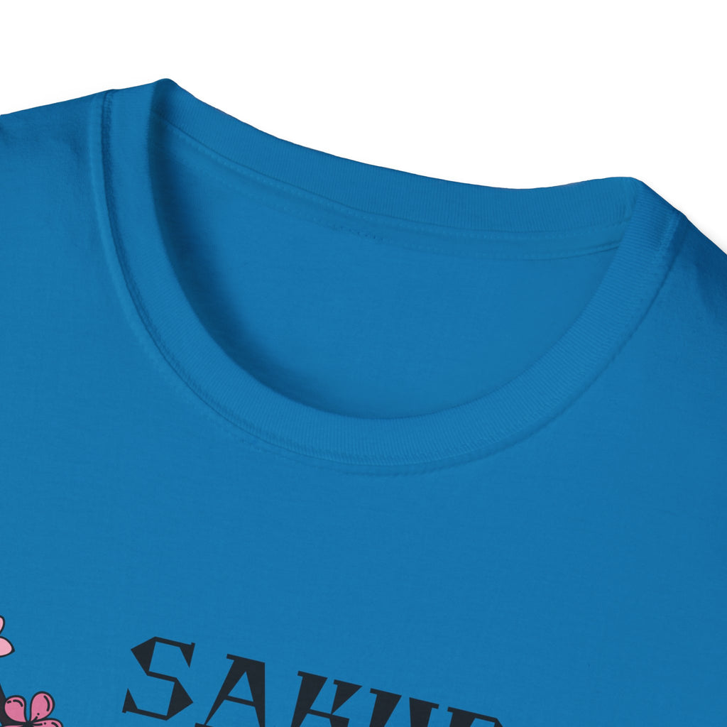 Sakura T-Shirt Japanese Art Shirt Unisex Softstyle Cherry Blossom Flower T-shirt