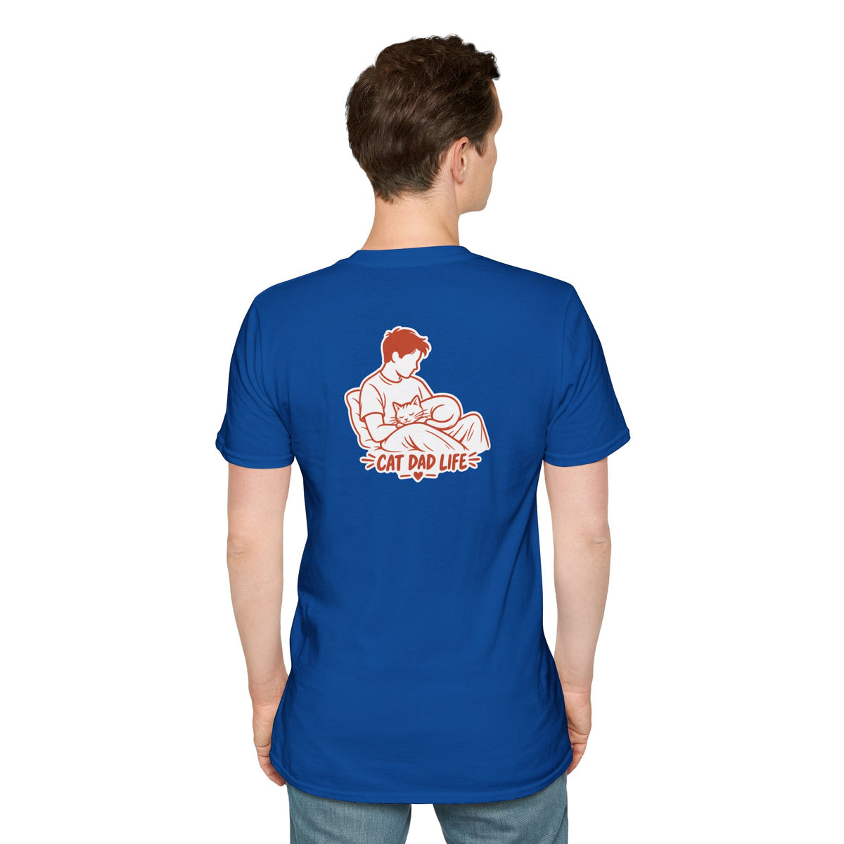 Cat Dad Shirt Pet Lover Tshirt Funny Cat Lover Graphic Tee Dark Humor Tee Unique Gift Funny Tshirt