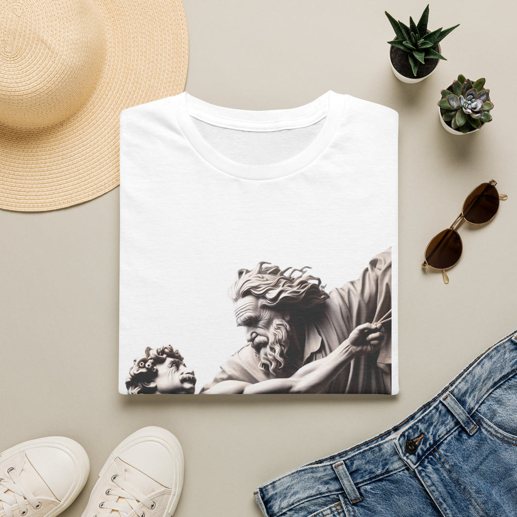 Funny Albert Einstein Unisex Softstyle T-Shirt Unique Gift Cotton T-shirt Art