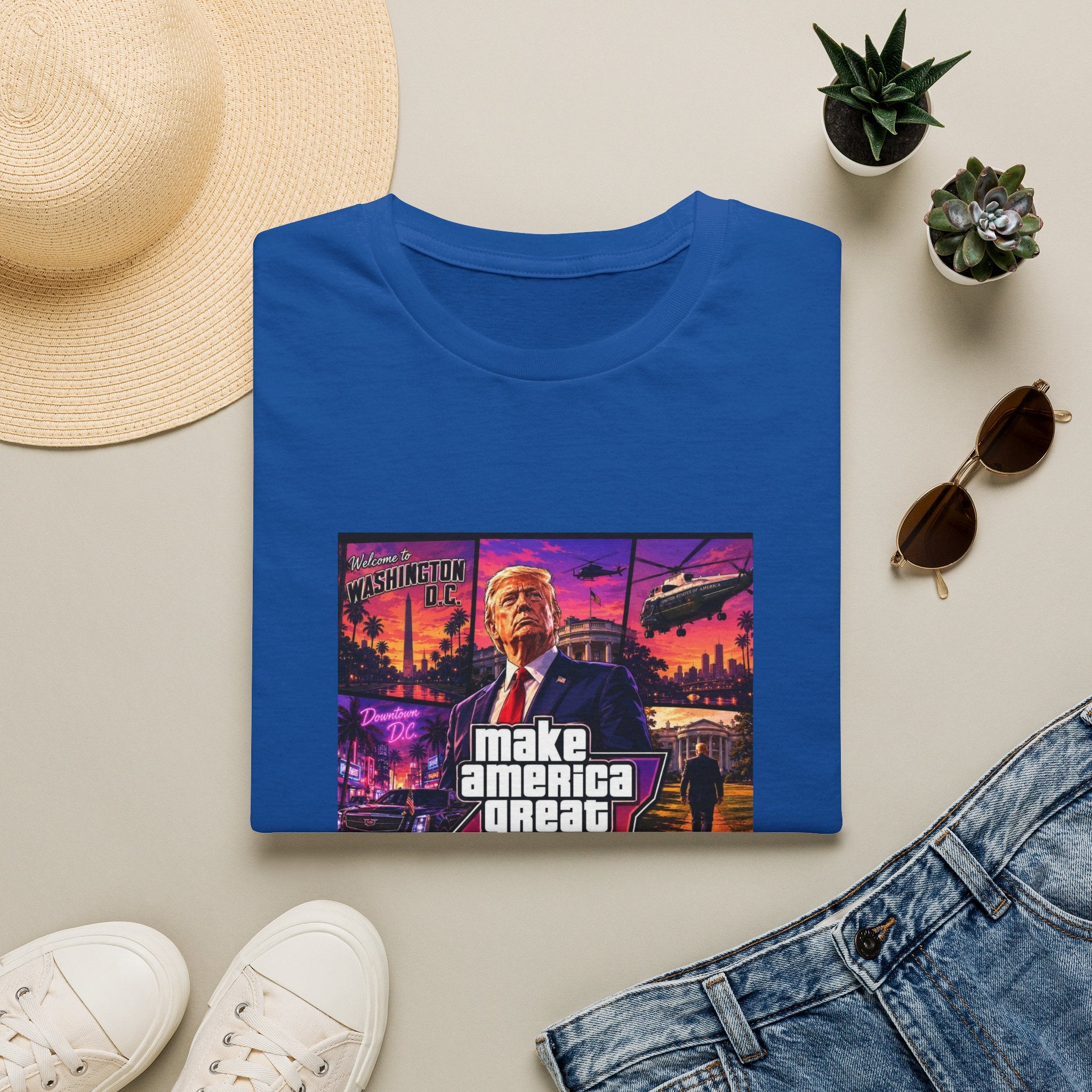 Funny Trump Make America Great Again T-Shirt Patriotic Political Trump Artwork