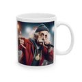 Funny Einstein Mug as a Rapper Tea Coffee Cup Unique Gift Cute Ceramic Mug 11oz