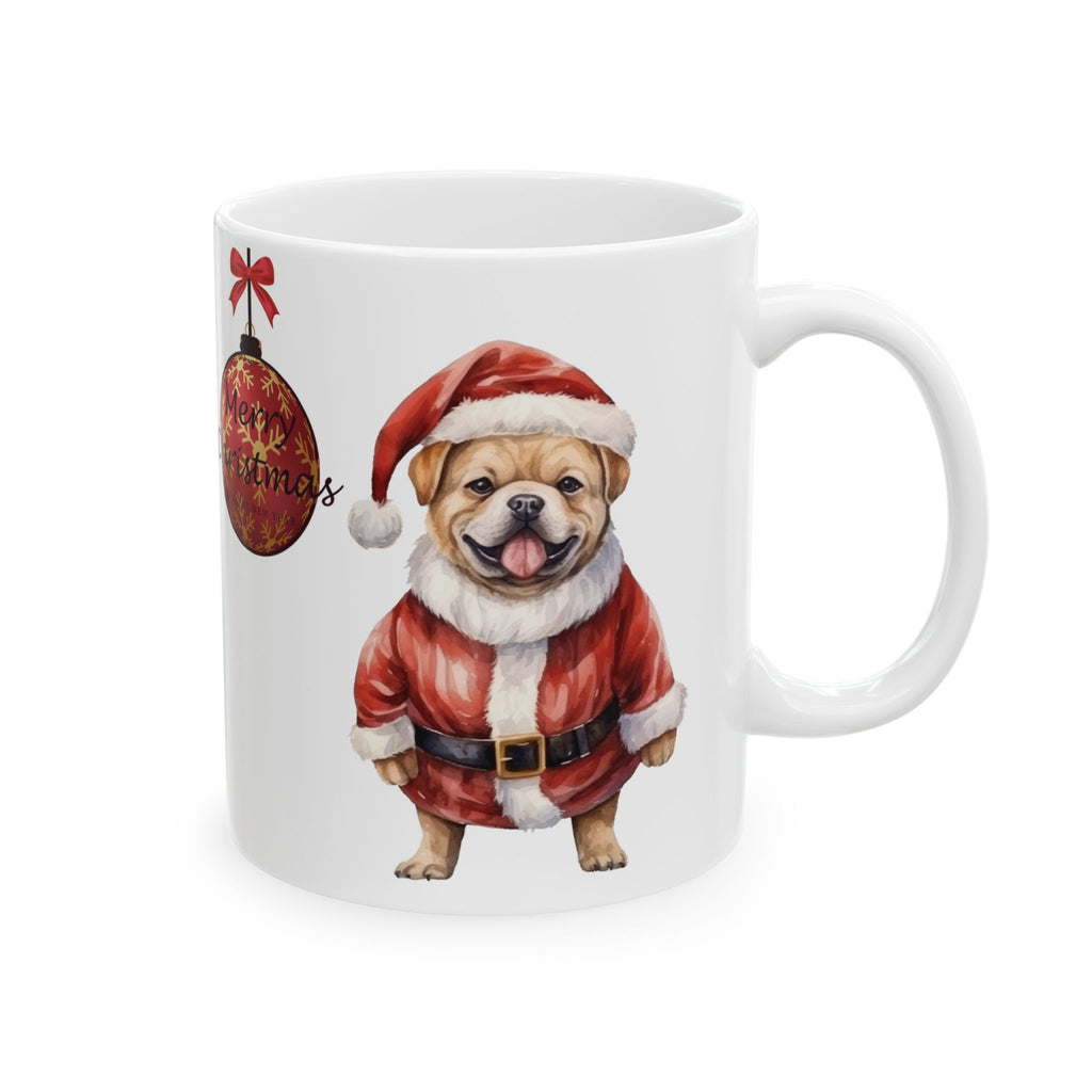 Christmas Mug Dog Mug Unique Shot Love Gift Funny Cute Coffee Cup Holiday Mug