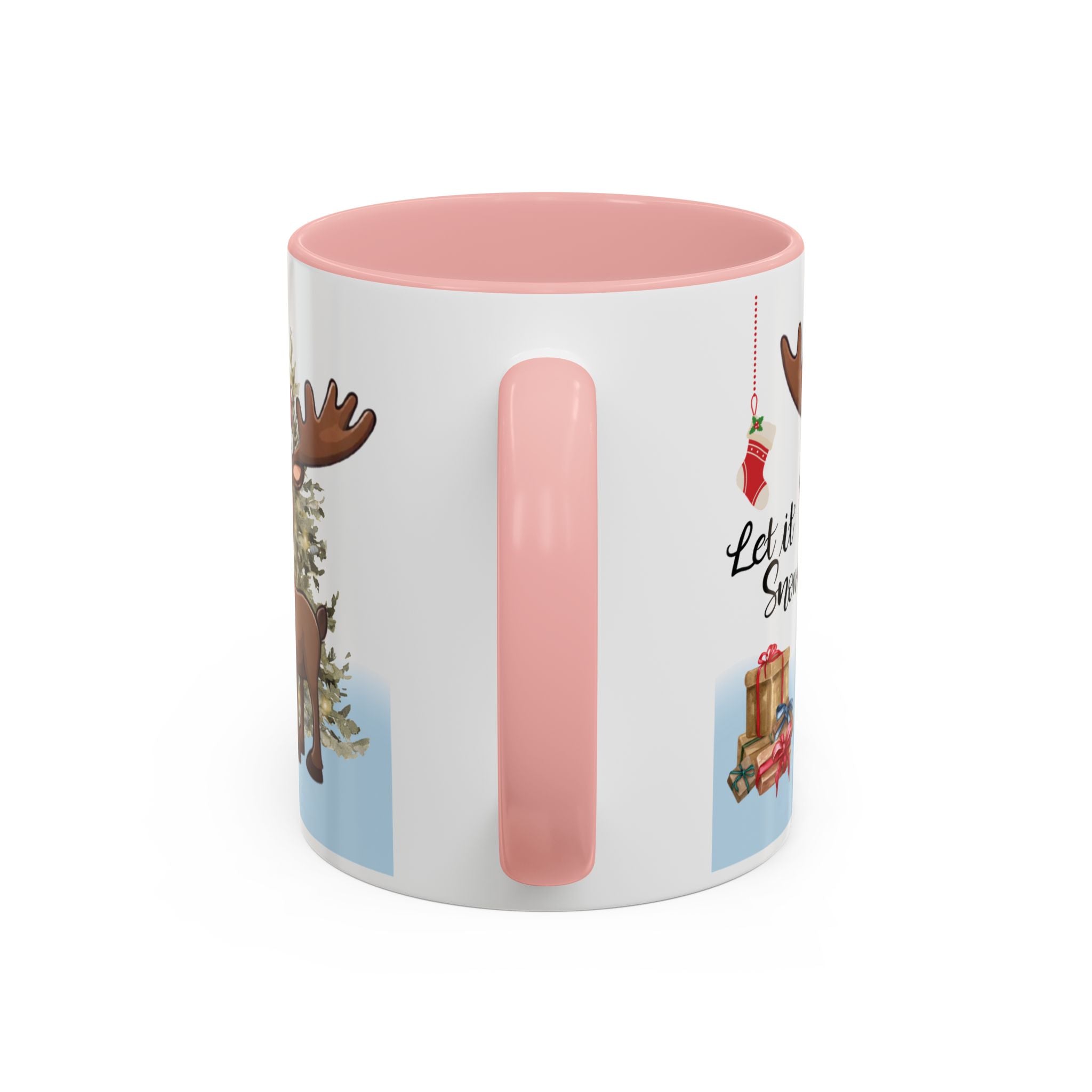 Christmas Mug Accent Funny Moose Mug Coffee Mug Cute Unique Gift Cup Travel Mug