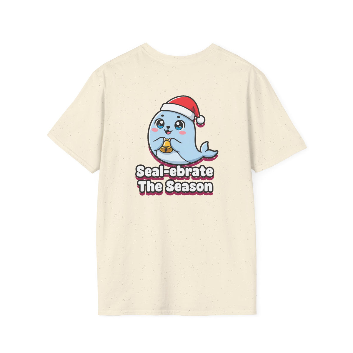 Cute Christmas Shirt Sealebrate The Season Funny Animal Unisex Softstyle Tee Christmas Gift