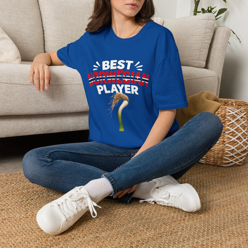 Funny Erling Haaland Tshirt Norway Football Player Unisex Softstyle T-Shirt Usa Soccer
