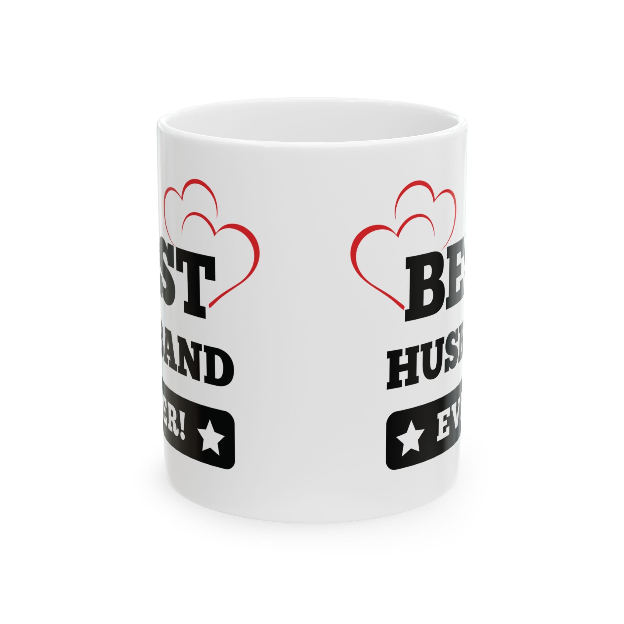 Best Husband Ever Mug with Love Funny Best Gift Wedding Customized Coffee 11oz